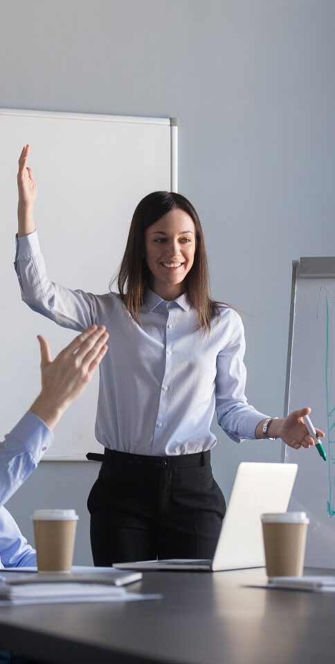 People in specialized training